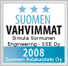 Simula Sormunen Engineering SSE Oy - Strongest of Finland 2008